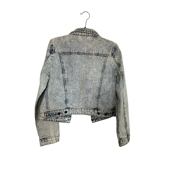 Thread & Suppy Nordstroms Acid Wash Light Denim Jean Jacket M - Picture 4 of 6